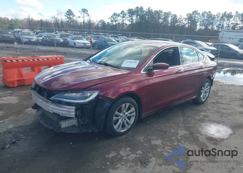 2015 Chrysler 200 Limited from USA, damaged, VIN 1C3CCCAB7FN611729